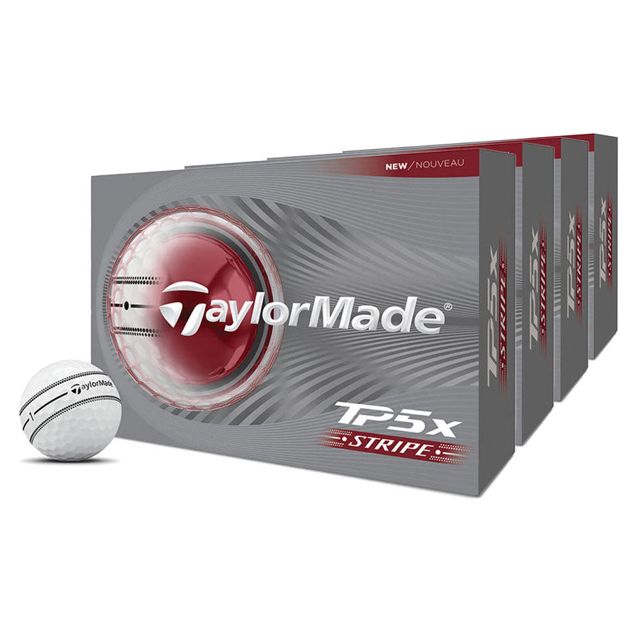 TaylorMade TP5x Stripe Golf Balls | Buy 3 Get 1 Free