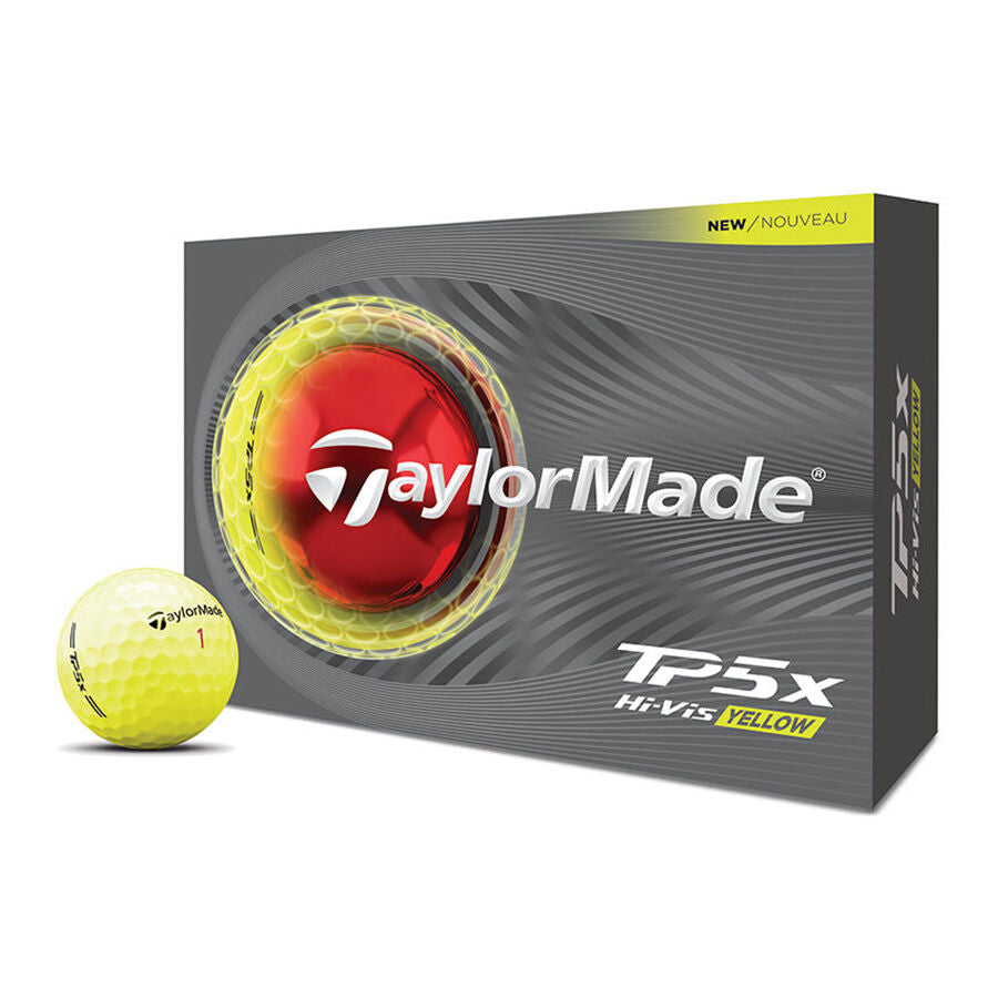 TaylorMade TP5x Yellow Golf Balls