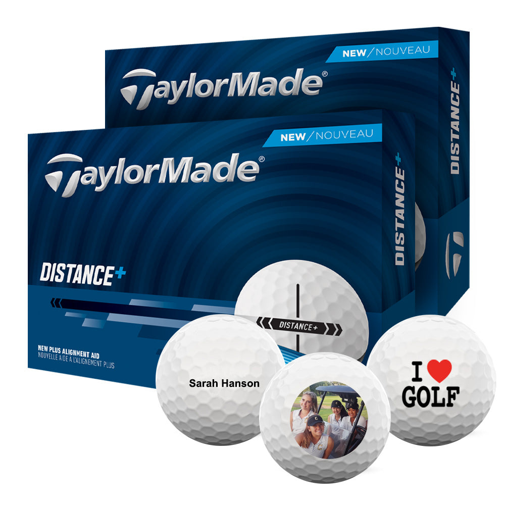 Distance Ball TaylorMade Distance + Golf Balls - 2 FOR $35 - MyCustomGolfBall