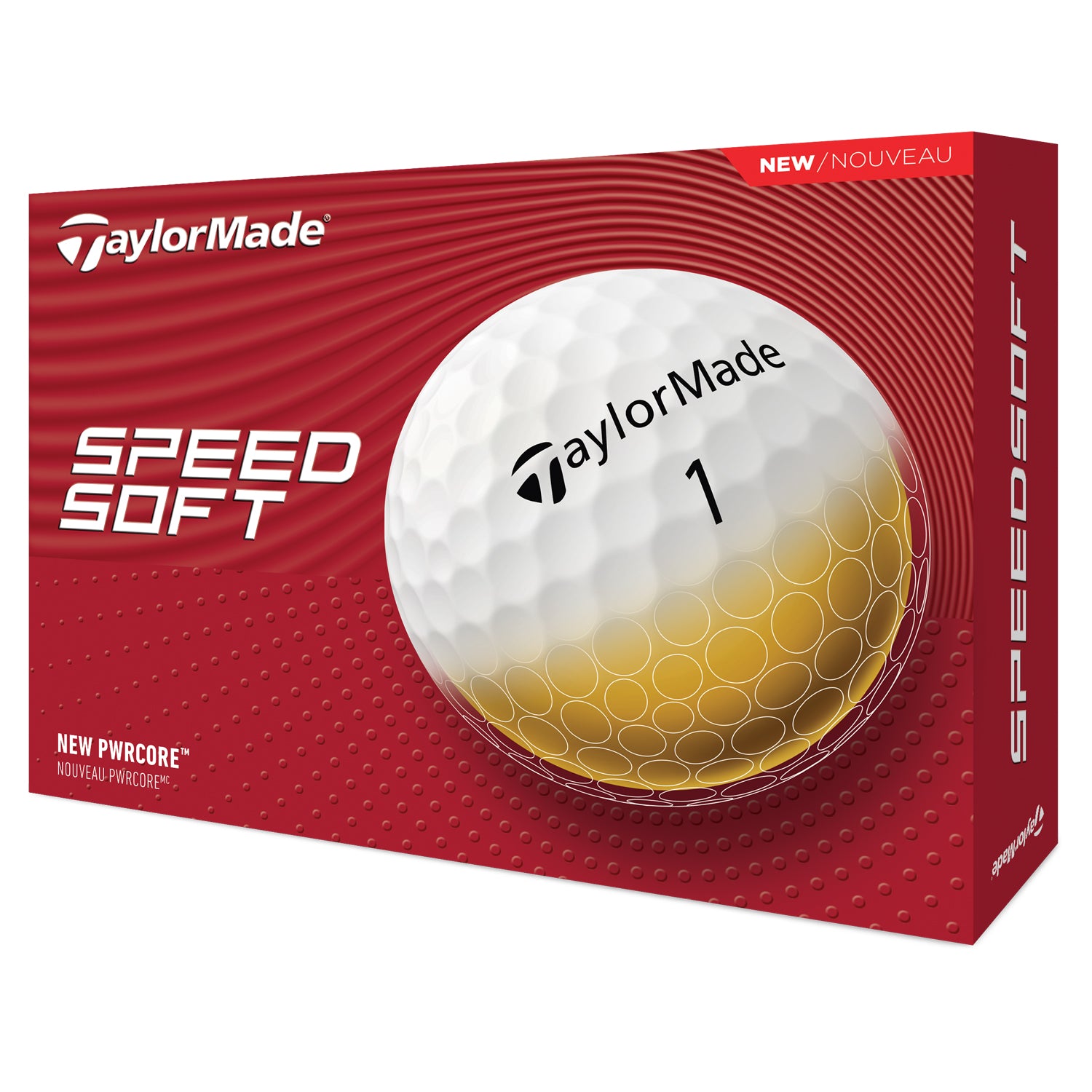 TaylorMade SpeedSoft Golf Balls One Dozen
