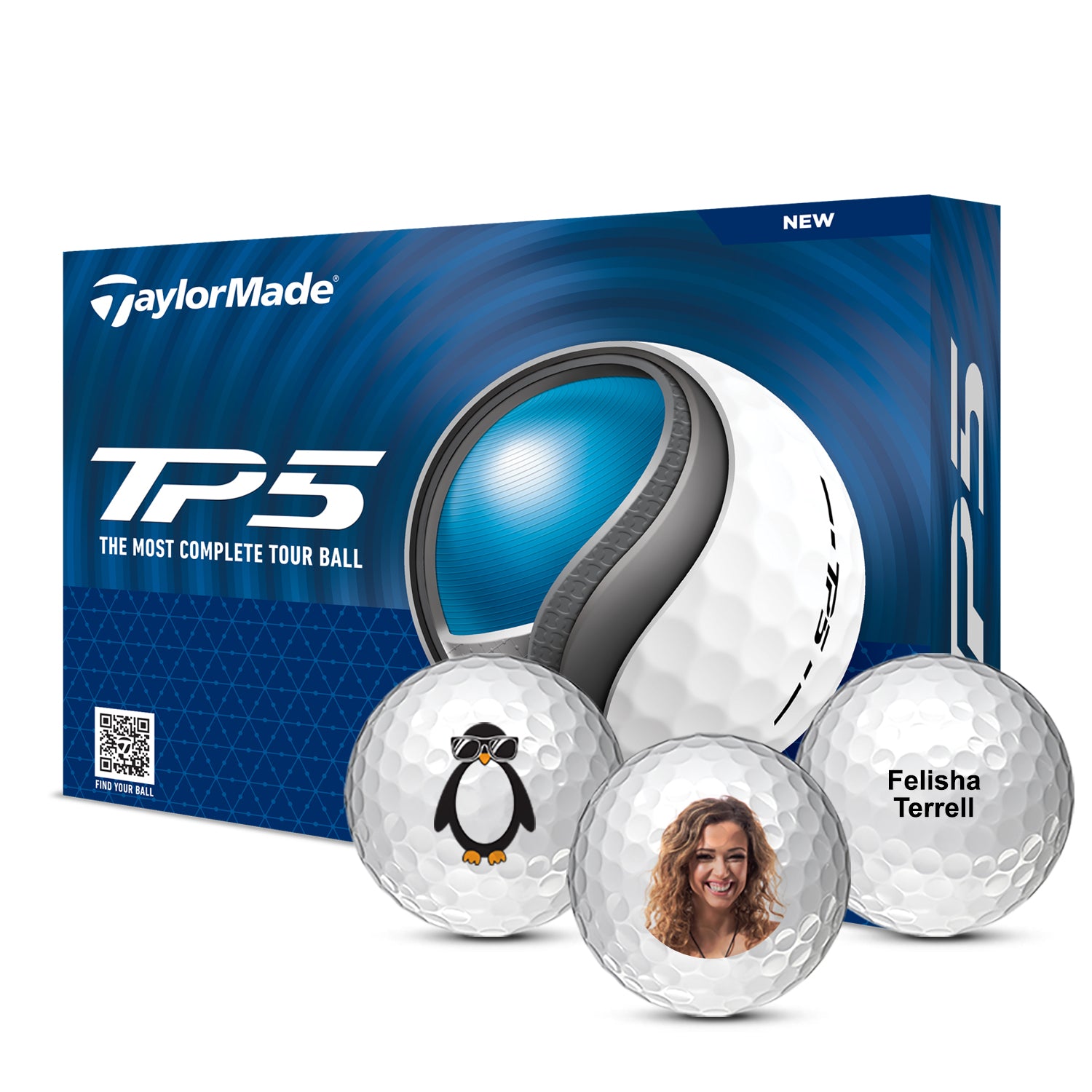 TaylorMade TP5 Golf Balls One Dozen