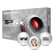 TaylorMade TP5x Player Numbered Golf Balls