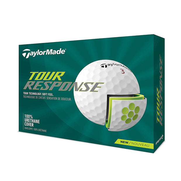 TaylorMade Tour Response Golf Balls - LOGO OVERRUN