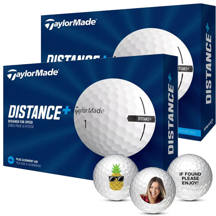Distance Ball TaylorMade Distance + Golf Balls - 2 FOR $35 - MyCustomGolfBall