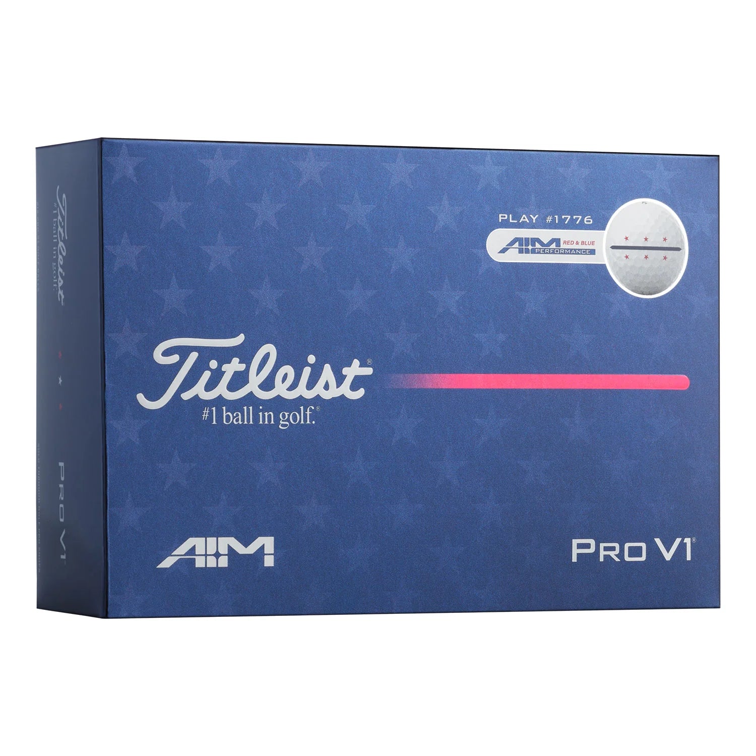 Titleist Pro V1 AIM Performance Golf Balls 1776 Edition