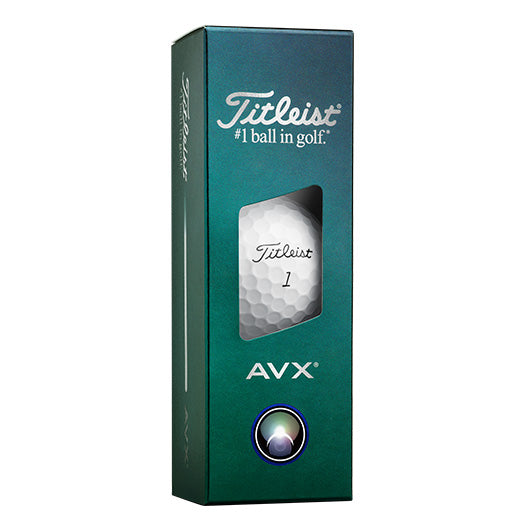 Titleist AVX Golf Balls - LOGO OVERRUN