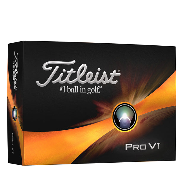 Titleist Pro V1 Golf Balls - LOGO OVERRUN