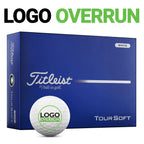 Titleist Tour Soft Golf Balls - LOGO OVERRUN