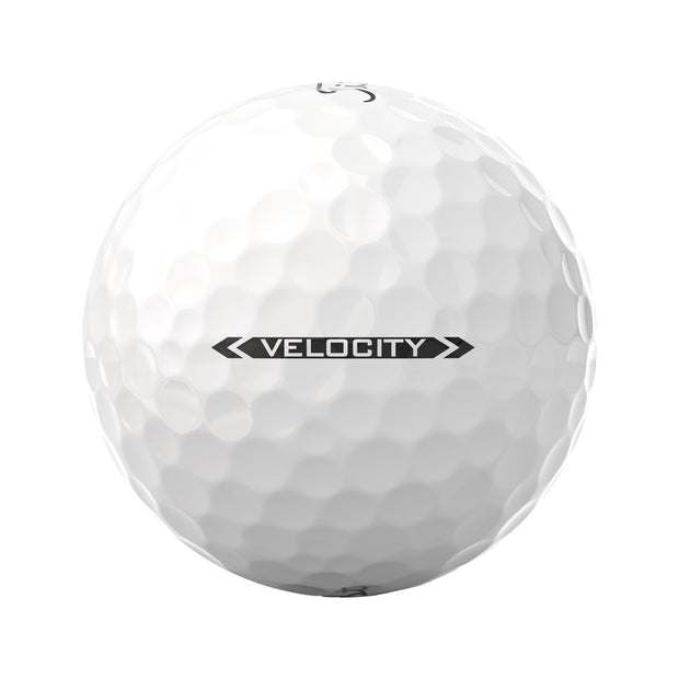 Titleist Velocity Golf Balls - LOGO OVERRUN