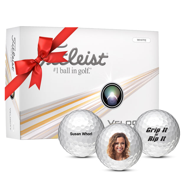 Titleist Velocity Golf Balls One Dozen