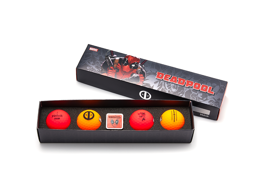 Custom Volvik Marvel Anti-hero Deadpool Gift Set | MCGB