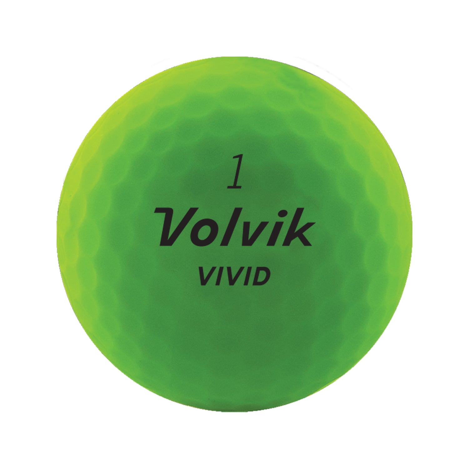 Volvik Vivid Green Golf Ball One Dozen