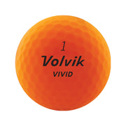 Volvik Vivid Orange Golf Balls