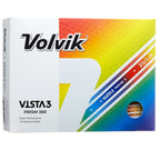 Volvik Vista3 Prizm 360 Golf Balls One Dozen