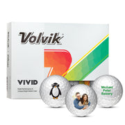 Custom Volvik Vivid Golf Ball One Dozen