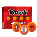 Volvik Vimax Soft Orange Golf Ball One Dozen