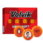 Volvik Vimax Soft Orange Golf Ball One Dozen