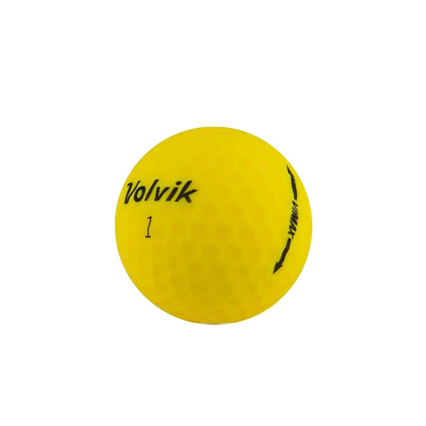 Volvik VIMAX Soft Yellow Golf Balls - LOGO OVERRUN