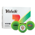 Volvik Vivid Green Golf Ball One Dozen
