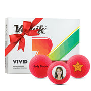 Volvik Vivid Pink Golf Balls