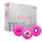 Wilson Duo Soft Pink Golf Balls One Dozen