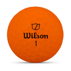 Wilson Duo Soft Orange Golf Balls One Dozen