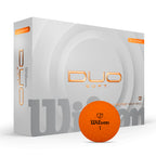 Wilson Duo Soft Orange Golf Balls One Dozen