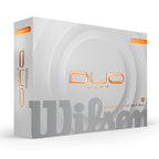 Wilson Duo Soft Orange Golf Balls One Dozen