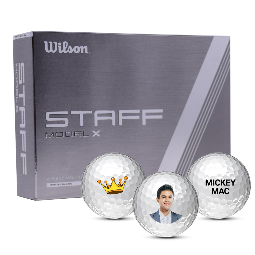 Wilson Staff Model X Golf Balls One Dozen