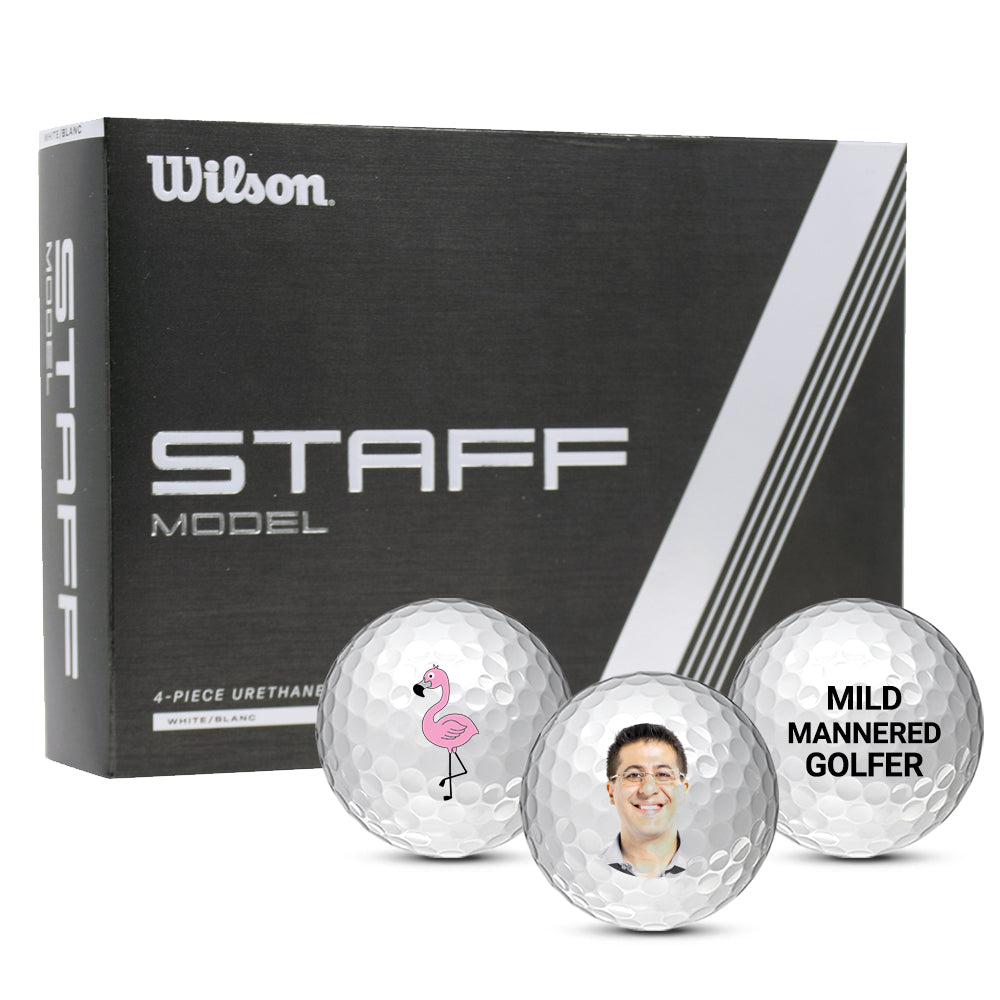 Wilson Staff Model Golf Balls One Dozen
