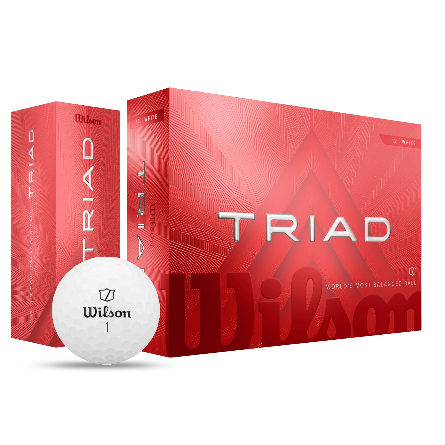 Wilson Triad Golf Balls One Dozen