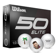 Wilson Staff 50 Elite Golf Balls One Dozen