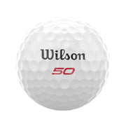 Wilson Staff 50 Elite Golf Balls One Dozen