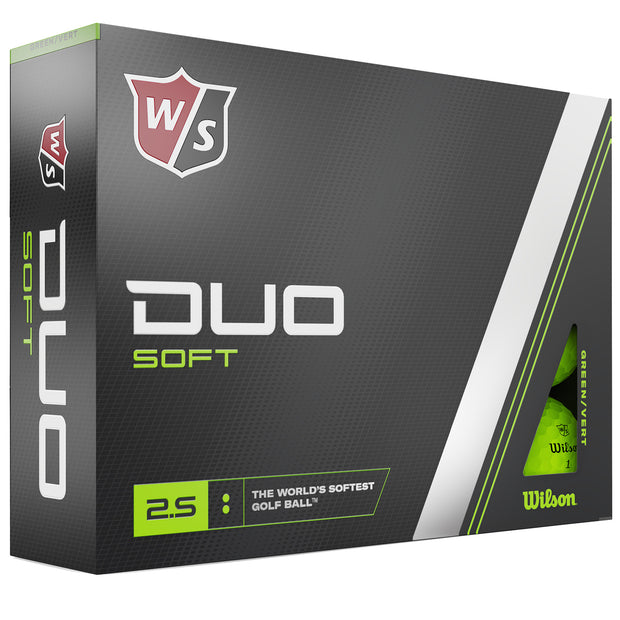 Wilson Duo Soft Green Golf Balls