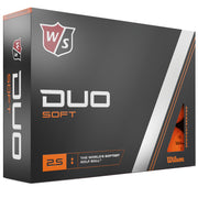 Wilson Duo Soft Orange Golf Balls