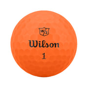 Wilson Duo Soft Orange Golf Balls