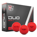 Wilson Duo Soft Red Golf Balls One Dozen