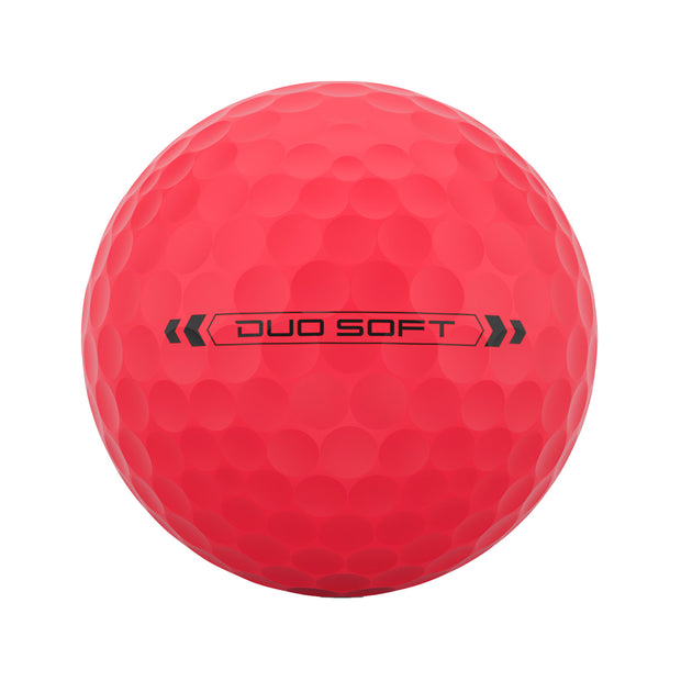 Wilson DUO Soft Red Golf Balls