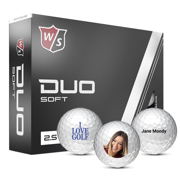 Wilson Duo Soft Golf Ball One Dozen