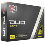 Wilson Duo Soft Yellow Golf Balls One Dozen