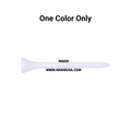 Bulk White Plastic Golf Tees - 1,000 PACK