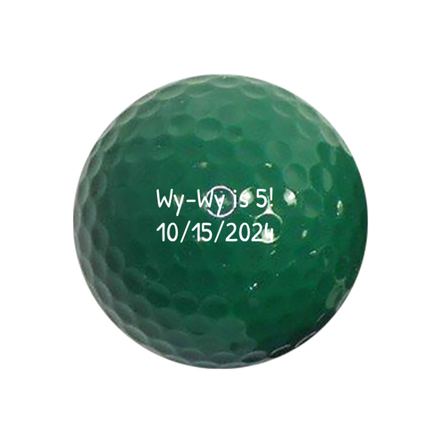 Value Golf Balls Green