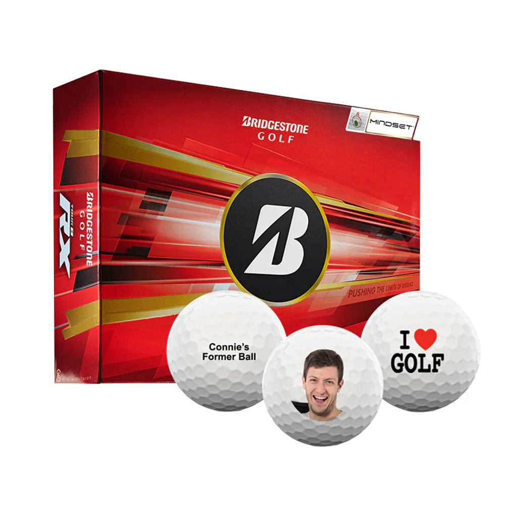 Custom Bridgestone Tour B RX MindSet Golf Balls | MCGB