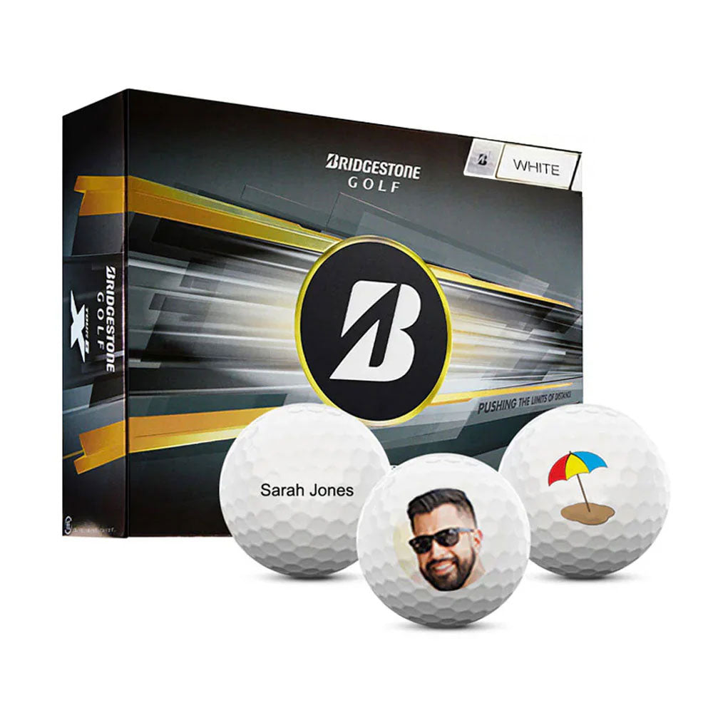 Custom Bridgestone Tour B X Golf Balls
