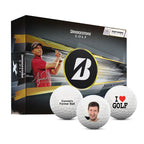 Custom Bridgestone Tour B X Tiger Woods Edition Golf Balls