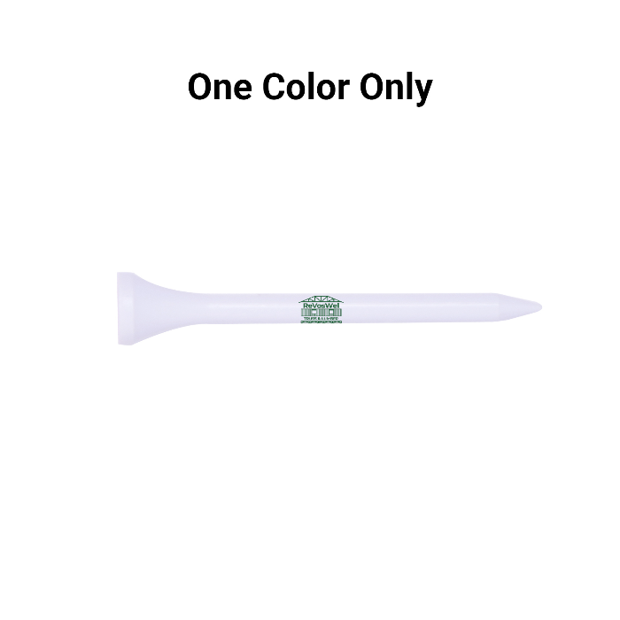 Bulk White Wood Golf Tees - 1,000 PACK