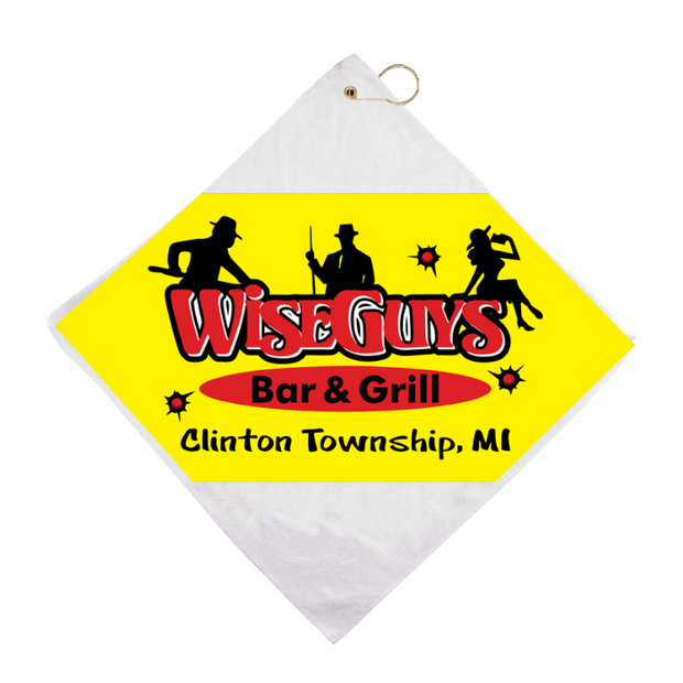 Custom 16" x 16" Golf Towel