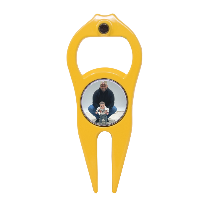 Yellow Hat Trick 6 in 1 Divot Tool