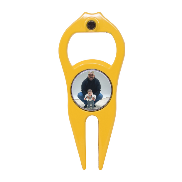 Yellow Hat Trick 6 in 1 Divot Tool