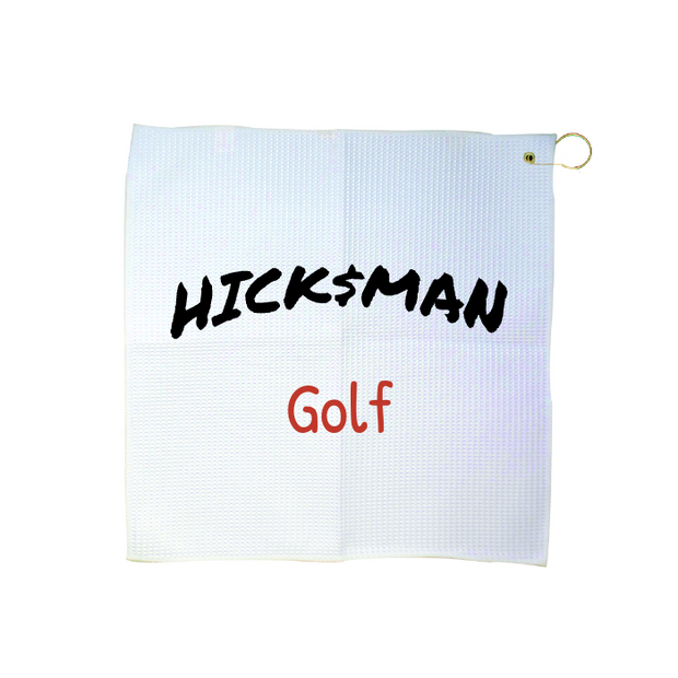 Custom 16" x 16" Waffle Golf Towel